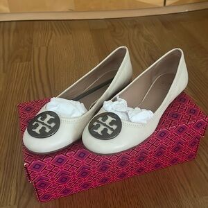 Tori Burch vanilla Ballerina shoes